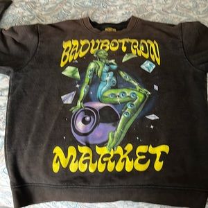 Badubotron market crewneck sweatshirt.